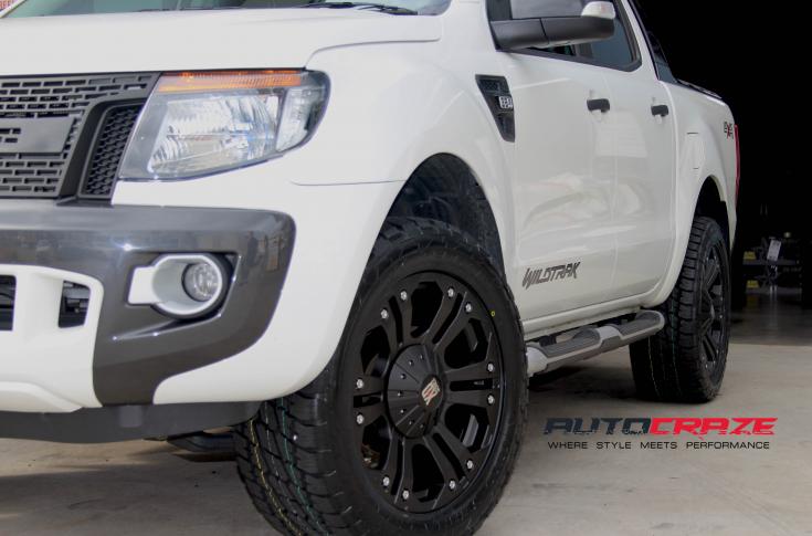 FORD RANGER MONSTER XD MATTE BLACK